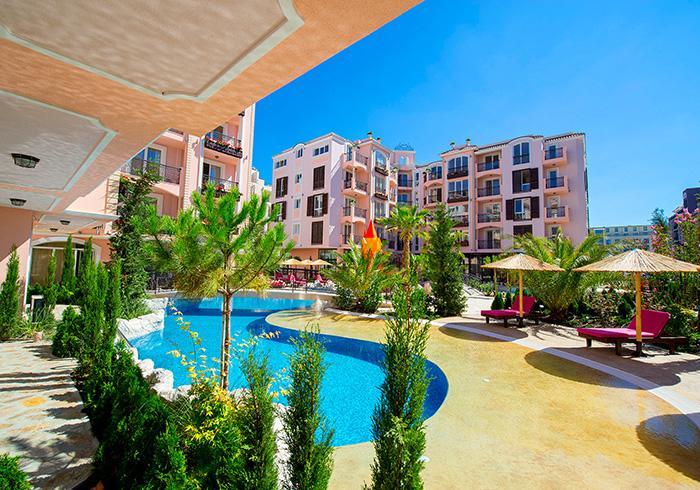 Romance Marine Aparthotel Slantschew brjag Exterior foto