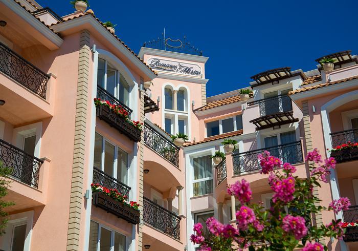 Romance Marine Aparthotel Slantschew brjag Exterior foto